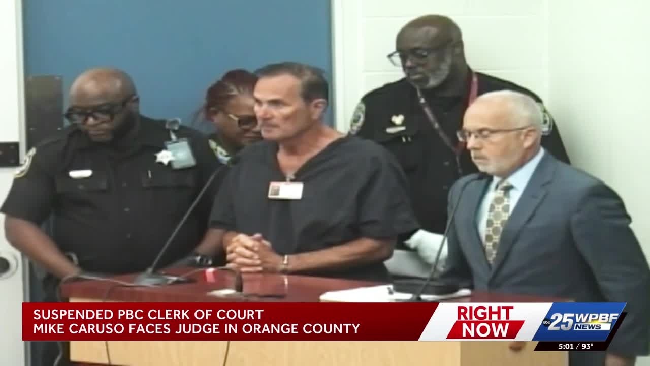 Palm Beach County Clerk Michael Caruso faced prior child sex abuse accusation before DeSantis app...