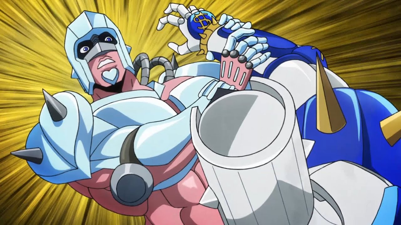 Crazy Diamond vs The Hand (Josuke vs Okuyasu Fight Simplified) 60fps