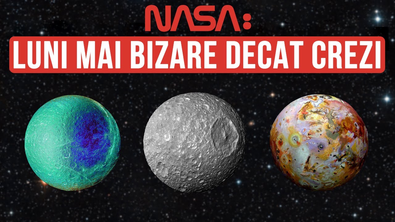 Nu o să Crezi C&acirc;t de Ciudate Sunt Aceste Luni din Sistemul Solar!