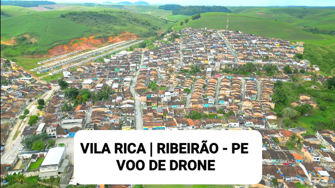 ✅ VILA RICA - Voo de Drone em Ribeirão - PE [12/08/2023]