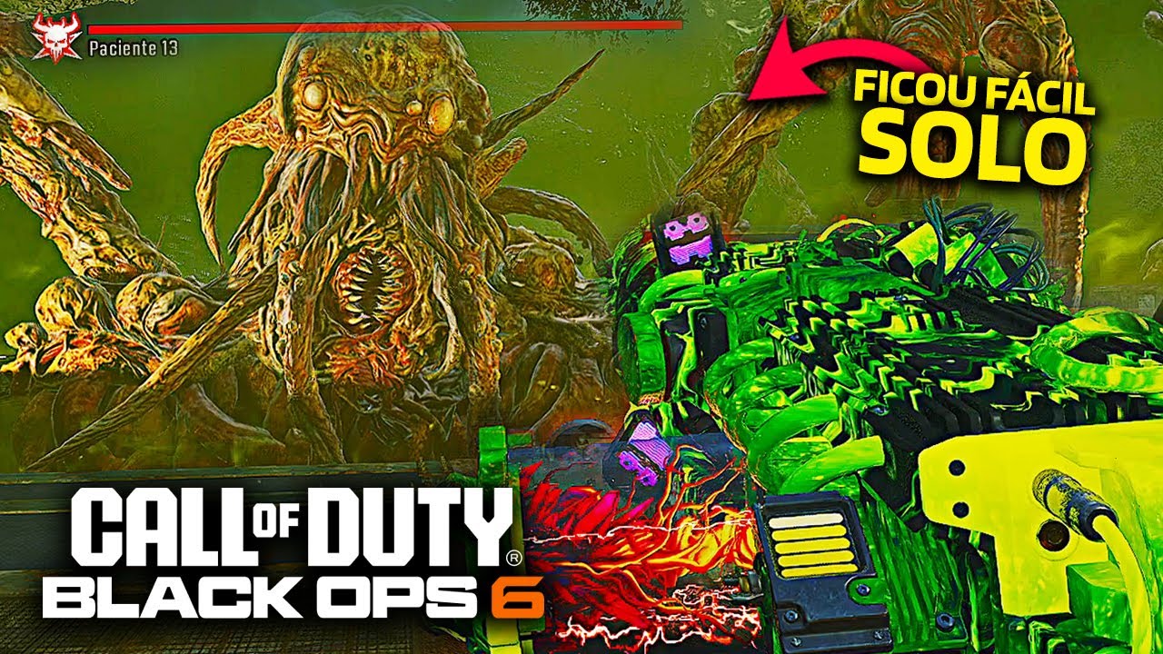 Como Faço EASTER EGG TERMINUS SOLO de FORMA FÁCIL no ZOMBIES BLACK OPS 6!!!