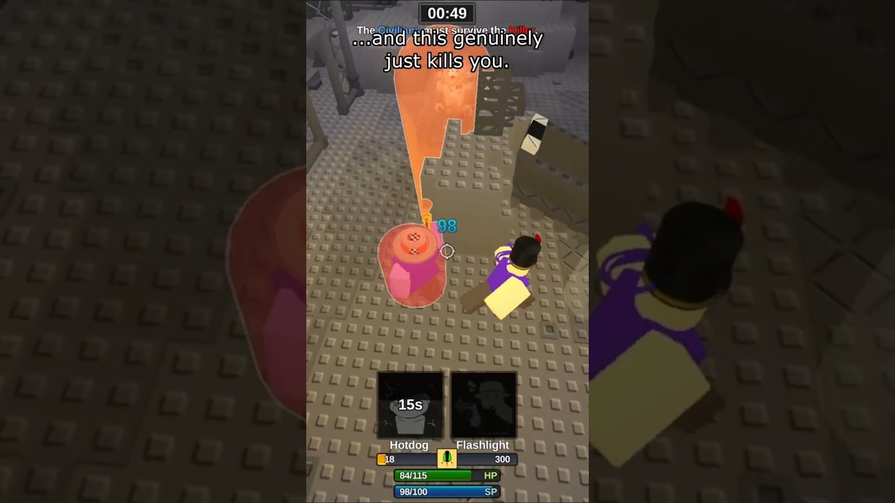Killing HARKEN with a FLASHLIGHT?! || die of death #dieofdeath #dod #roblox #forsaken