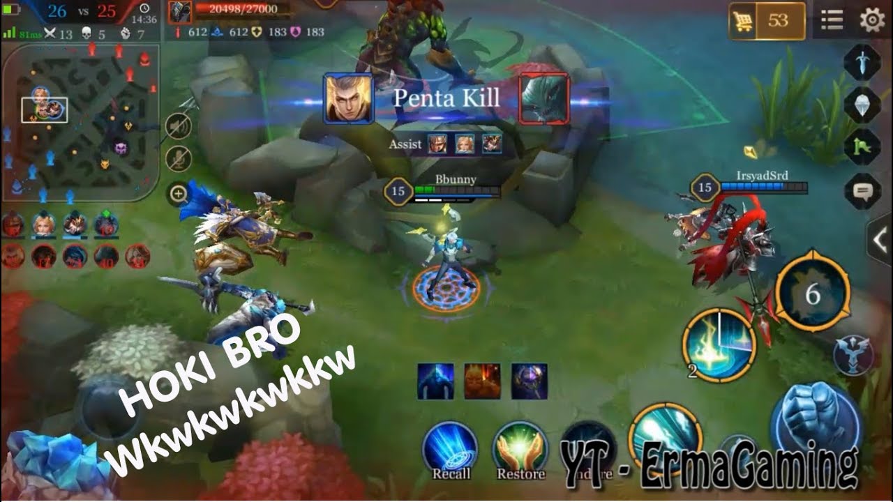 PAKE TULEN PENTA KILL CUYY....ARENA OF VALOR