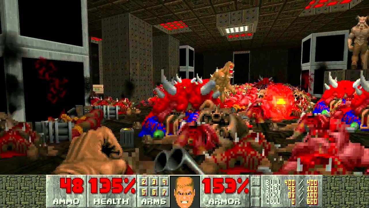 Doom 2 - Elbowkiss map28 - Claustrophobia maze thing