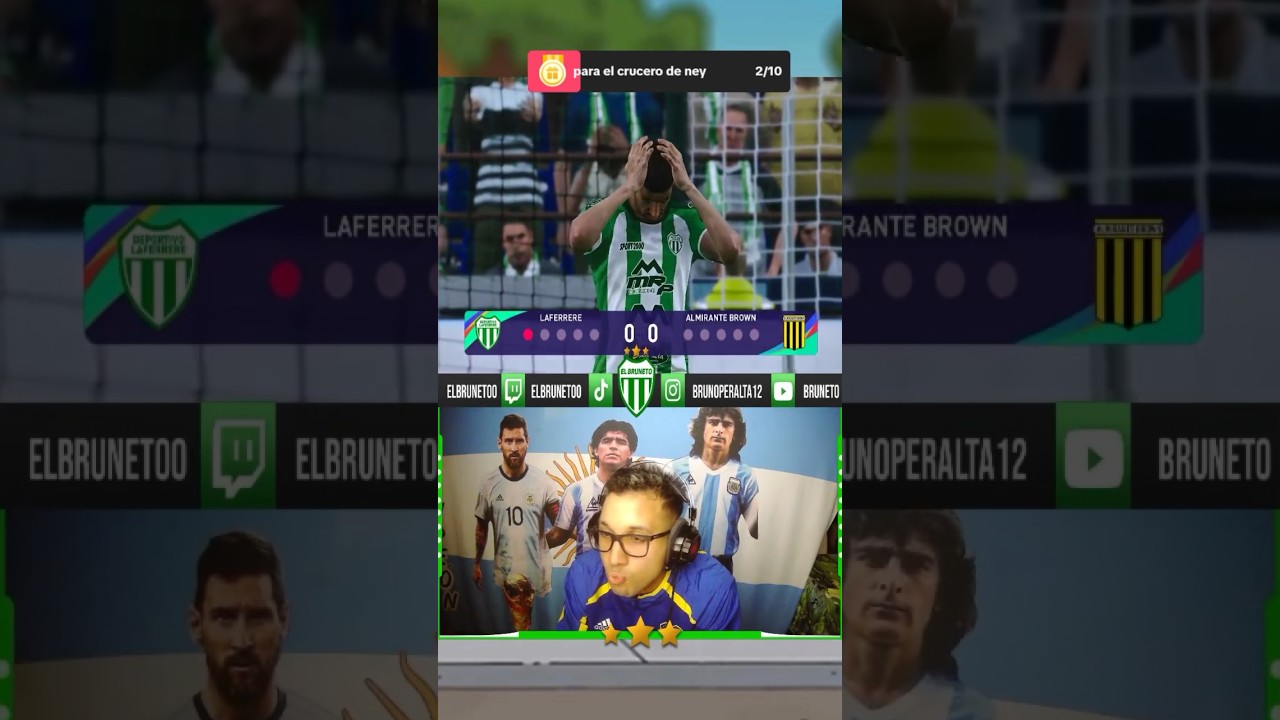 LAFERRERE VS ALMIRANTE *PENALES* PARTE 1 #shorts #laferrere #penales #almirantebrown