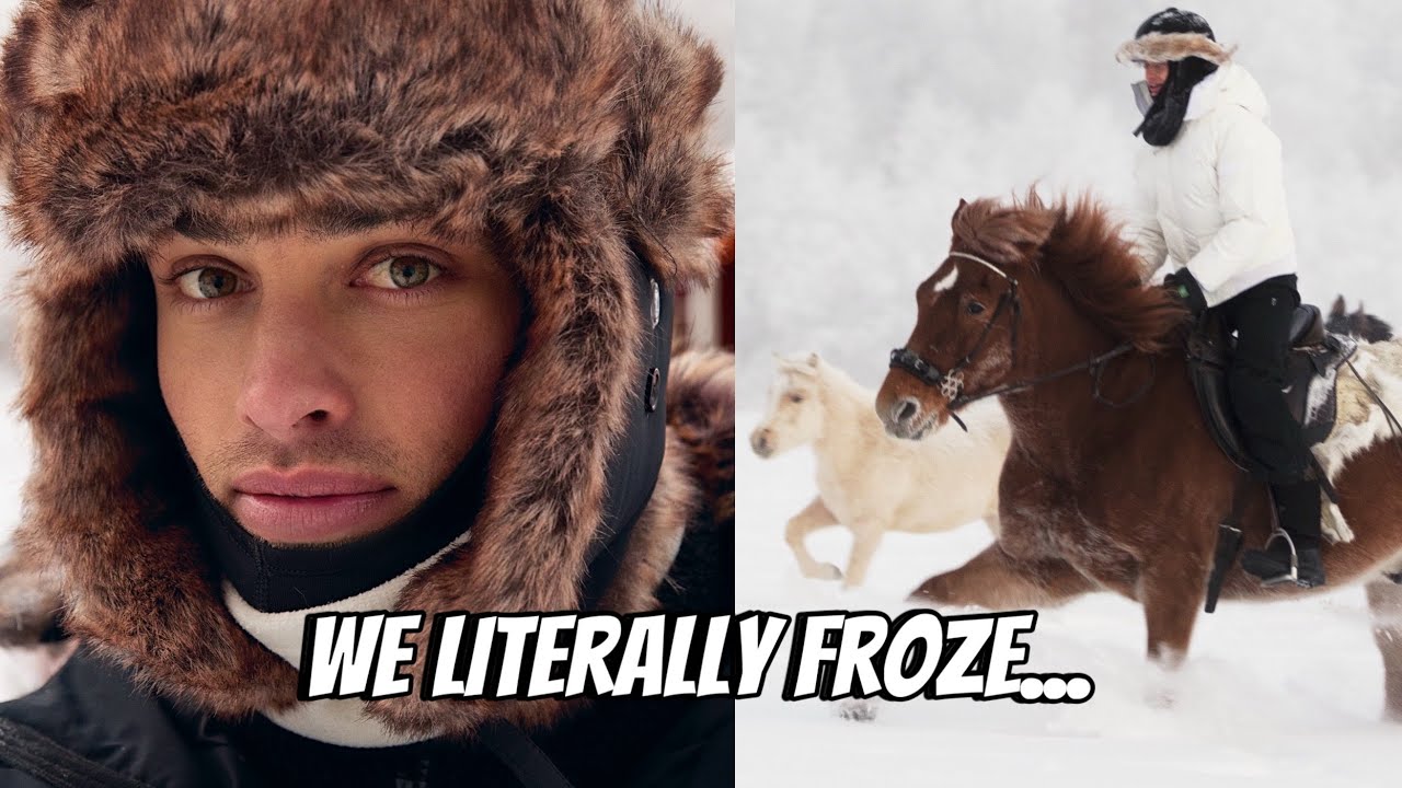 -30° HORSE TRAIL THROUGH THE ARCTIC CIRCLE- FINLAND VLOG