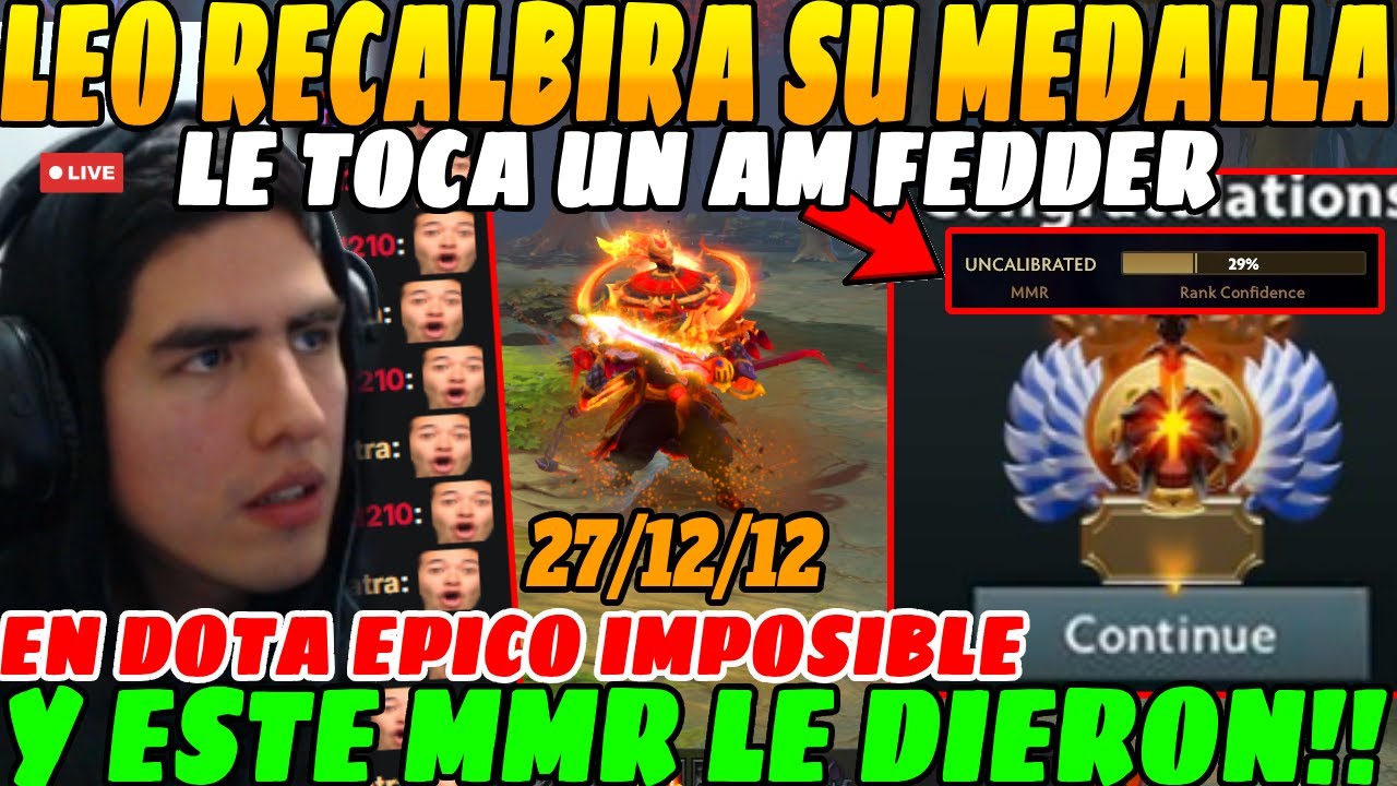 😲Leo RECALIBRATES his MEDAL in IMPOSSIBLE DOTA with an Anti-Mage FEDDER😲 | Leo PLAYS his WORLD CUP😲