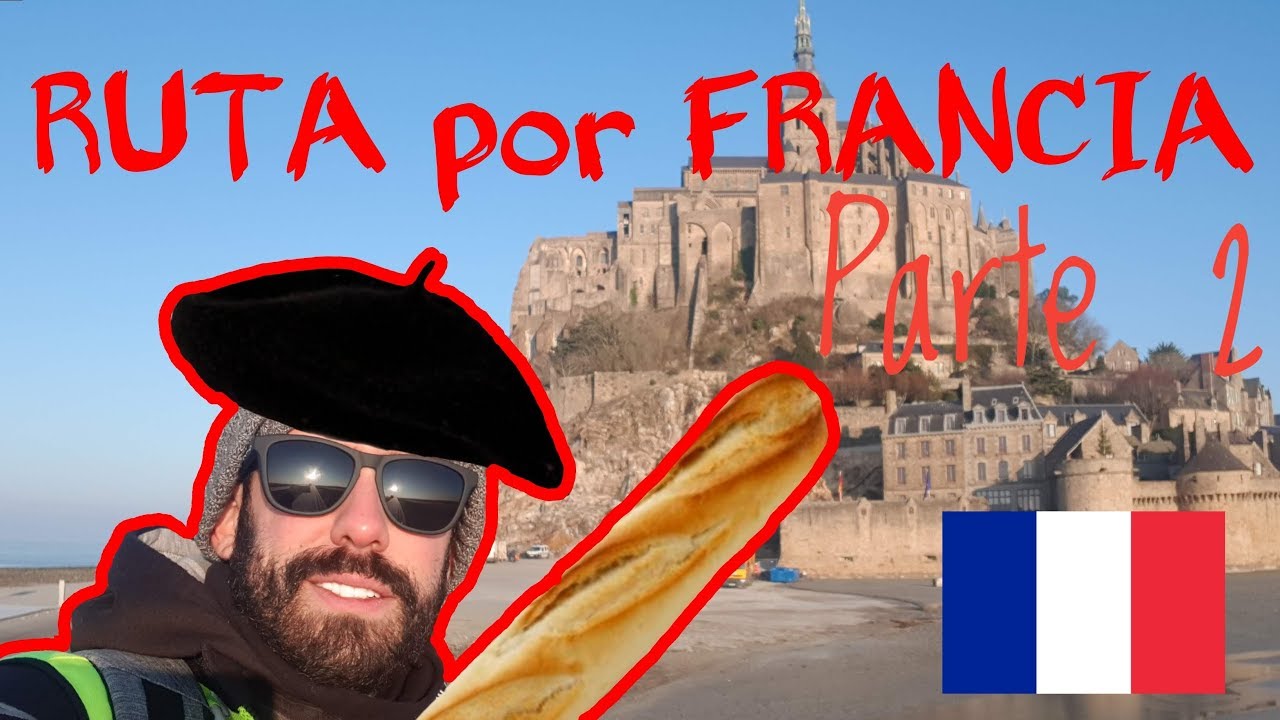 De Ruta por FRANCIA en MOTO PARTE 2 | El Mont Saint Michel | En Kawasaki Versys 650