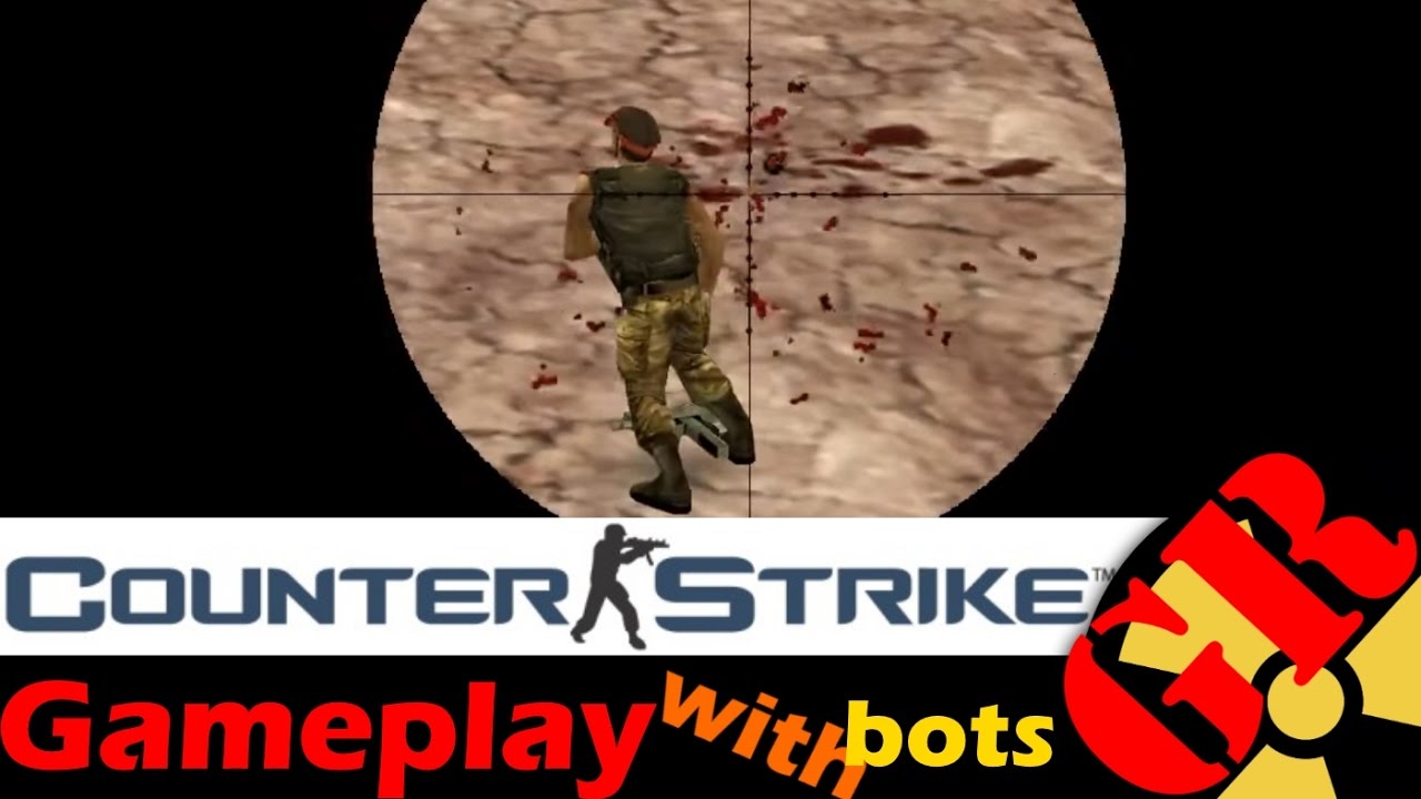 Counter-Strike v1.6 gameplay with Hard bots - Militia - Counter-Terrorist