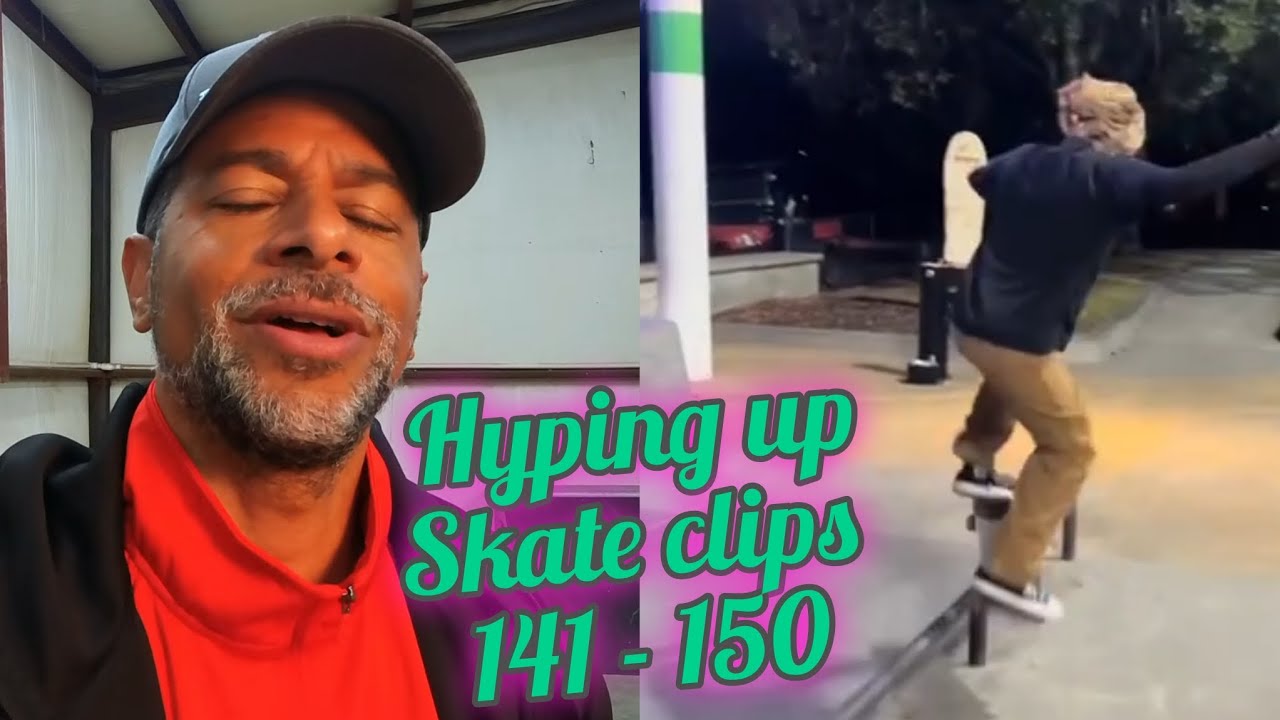 Hyping up skate clips! Shorts compilation.  Parts 141- 150