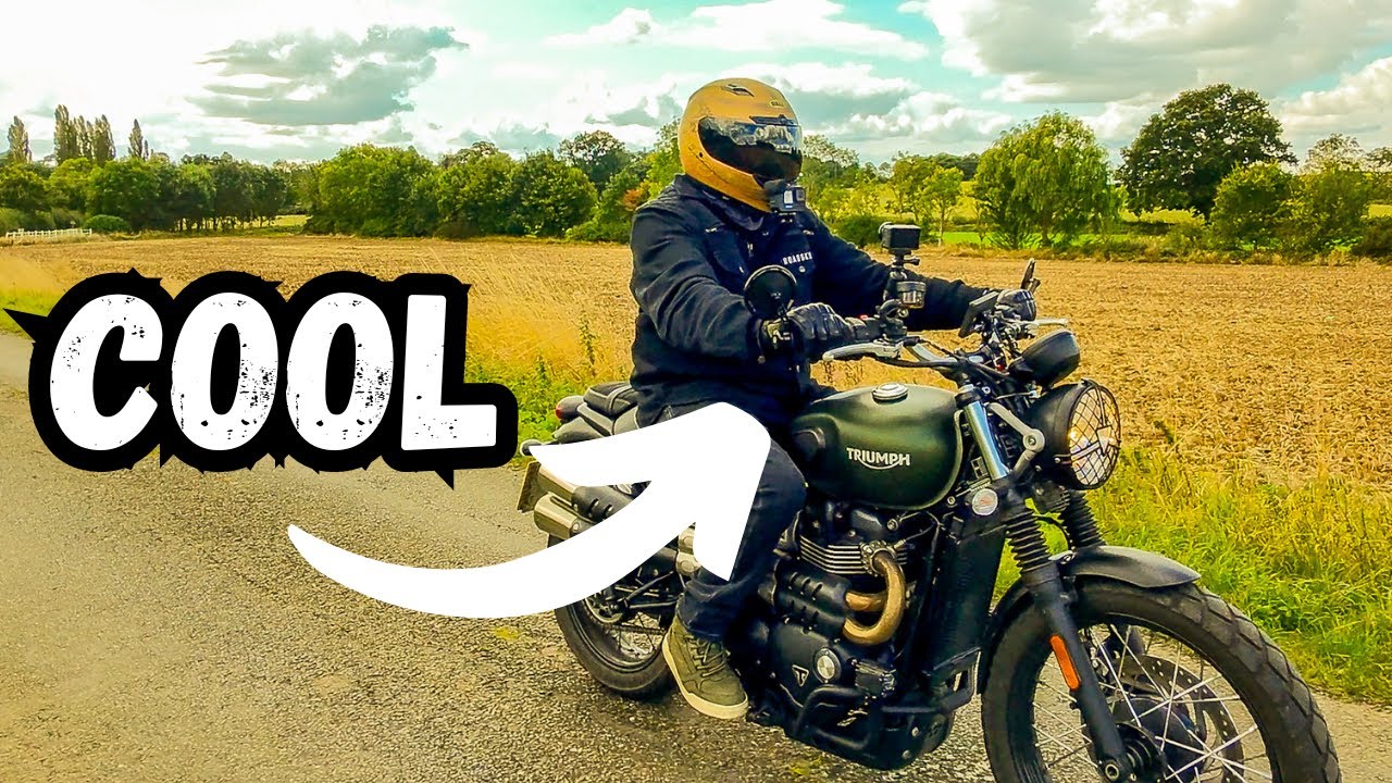 Bar End Mirrors For Your Triumph Scrambler! FENRIR Emark E24 Review