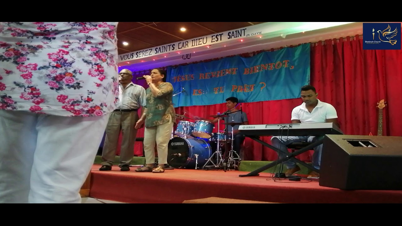 Praise & Worship at Shekinah Church Flacq