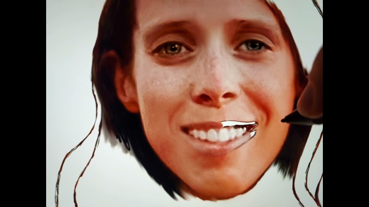 In Memory of Lene Marie Fossen. Digital Drawing Time-lapse.