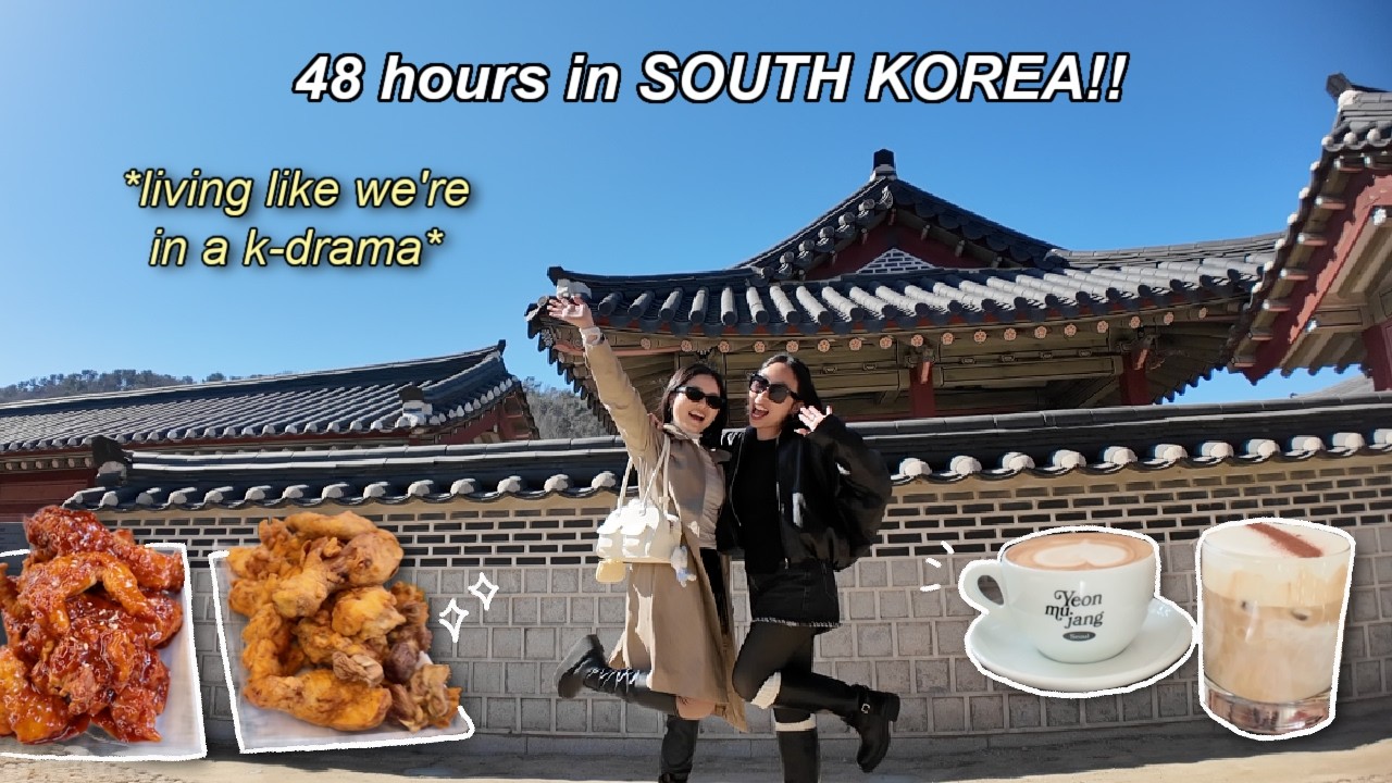 🇰🇷 48 ЧАСОВ в Южной Корее: жизнь в стиле корейских дорам, однодневная поездка в Сувон, уникальные...
