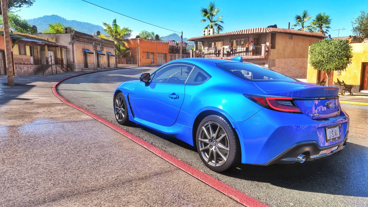 Subaru BRZ 2022 - Forza Horizon 5 | Logitech G920 4k Gameplay