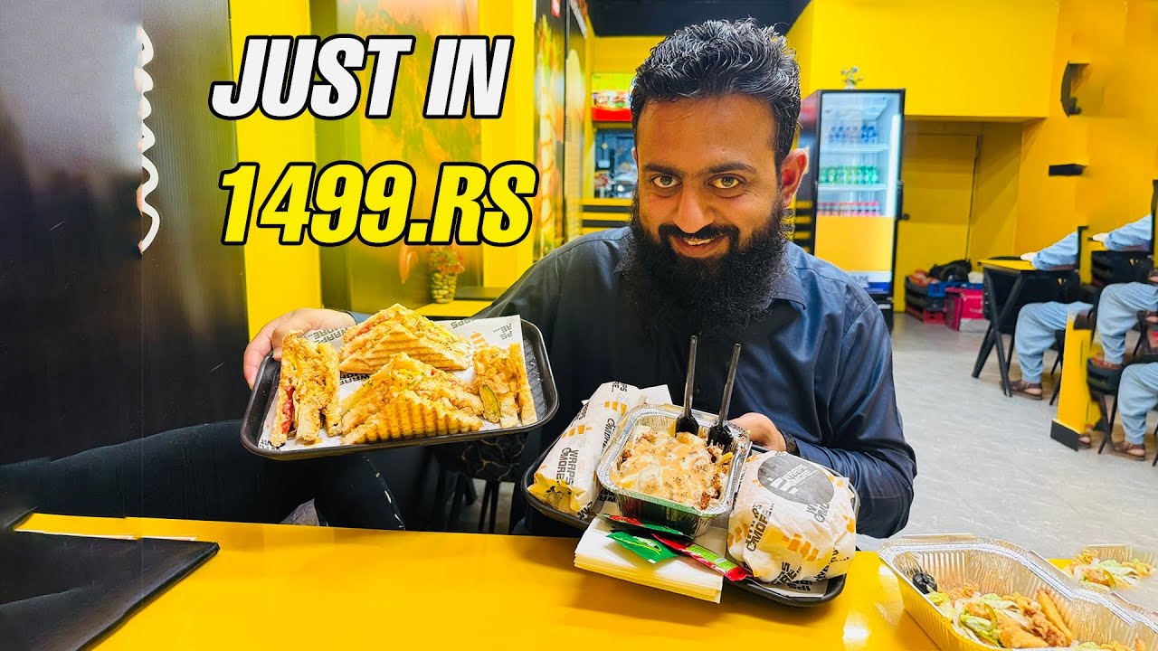 Is It Best Deal Under R/s 1500 Wraps & More 5th Road Rawalpindi Street Food | Loaded Fries,Burger