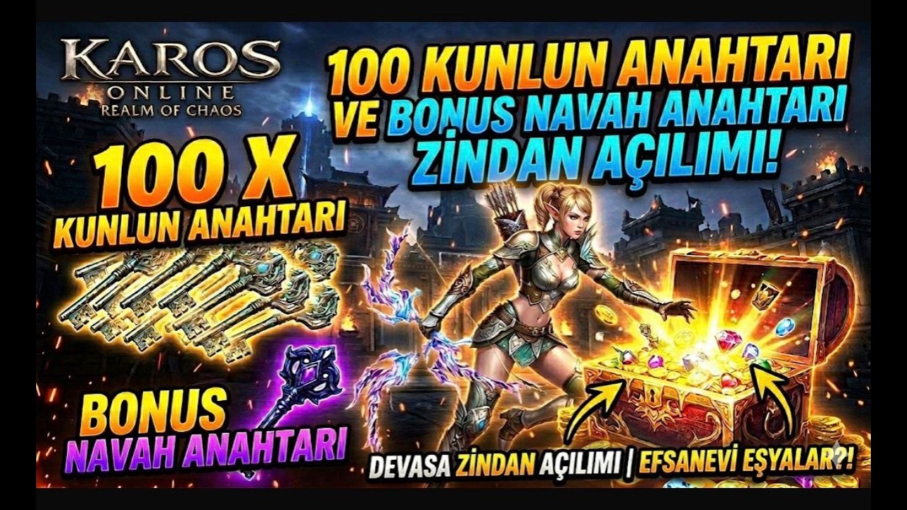 100 KUNLUN ANAHTARINI BİTİRDİM! 🔥 BONUS NAVAH ANAHTARI NE VERDİ?! 😱