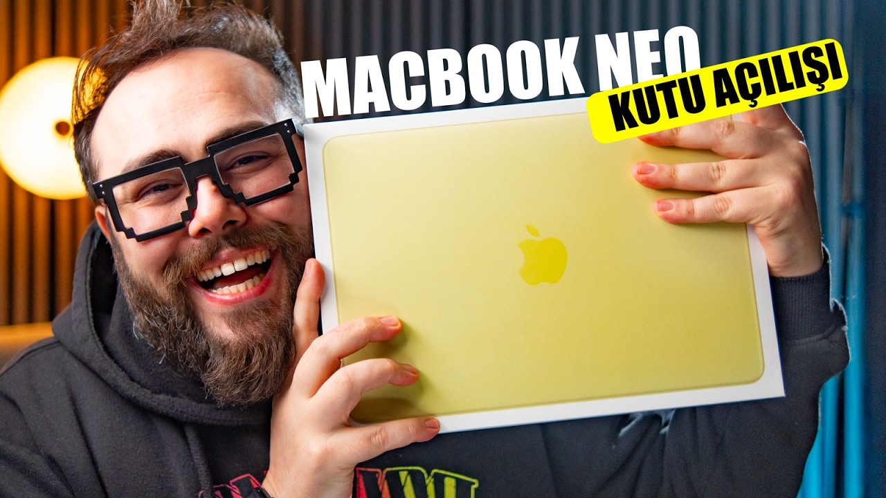 MacBook Neo Aldım.