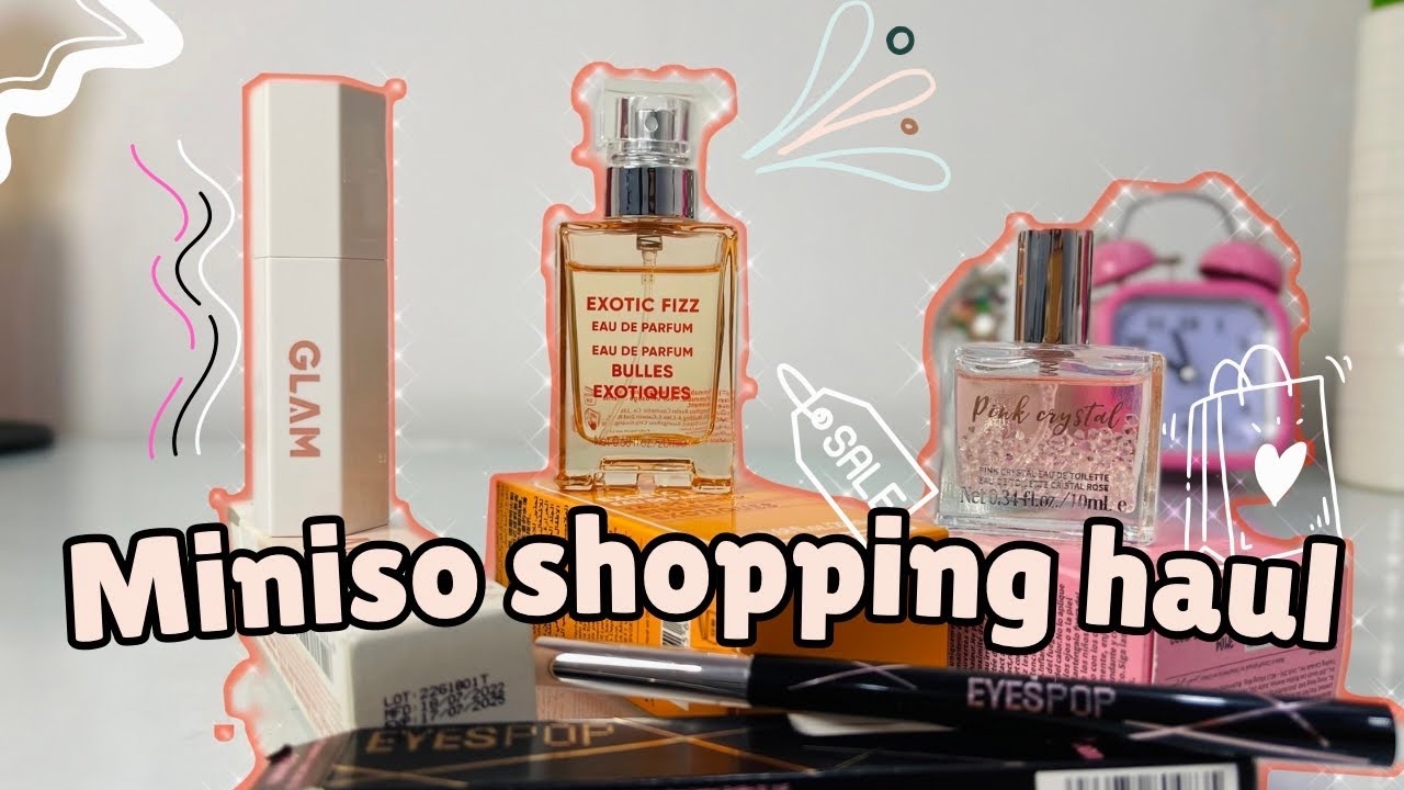 MINISO Perfume & Makeup Haul | Unbeatable Sale Find🌟 | Cuties & Affordable Find | shopping haul 🛍️
