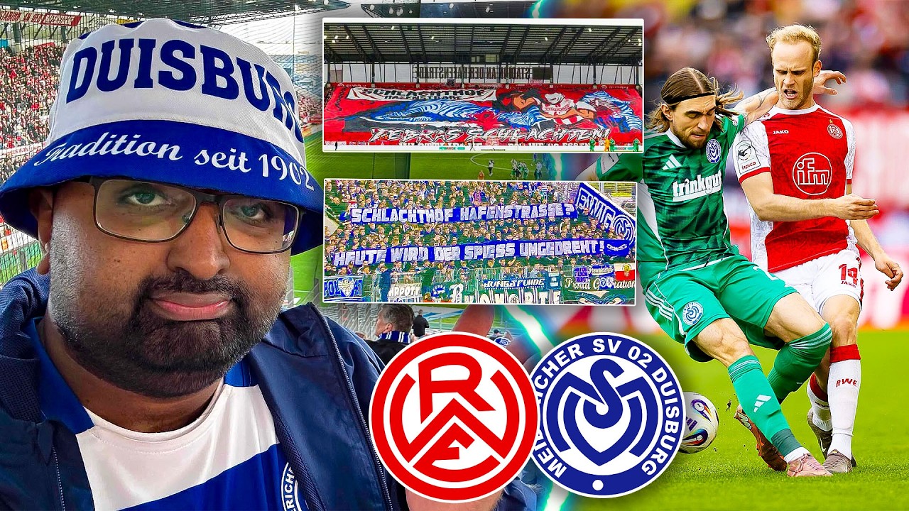 DERBY NIEDERLAGE IM AUFSTIEGSKAMPF! 😥🦓🤍💙 Rot-Weiss Essen - MSV Duisburg 🔥✅ | STADIONVLOG 42