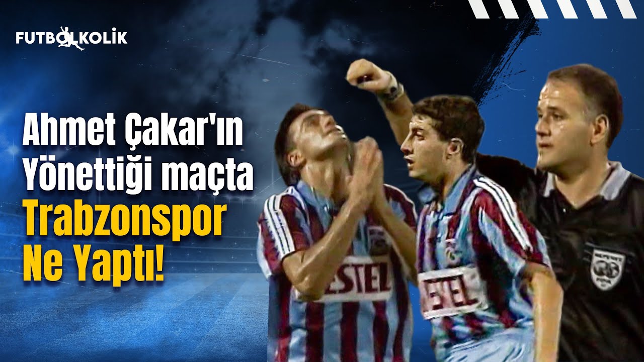 Trabzonspor-Altay Maçları 1996-97 Sezonu | Ahmet Çakar'ın Yönettiği Maçta Trabzonspor Ne Yaptı!