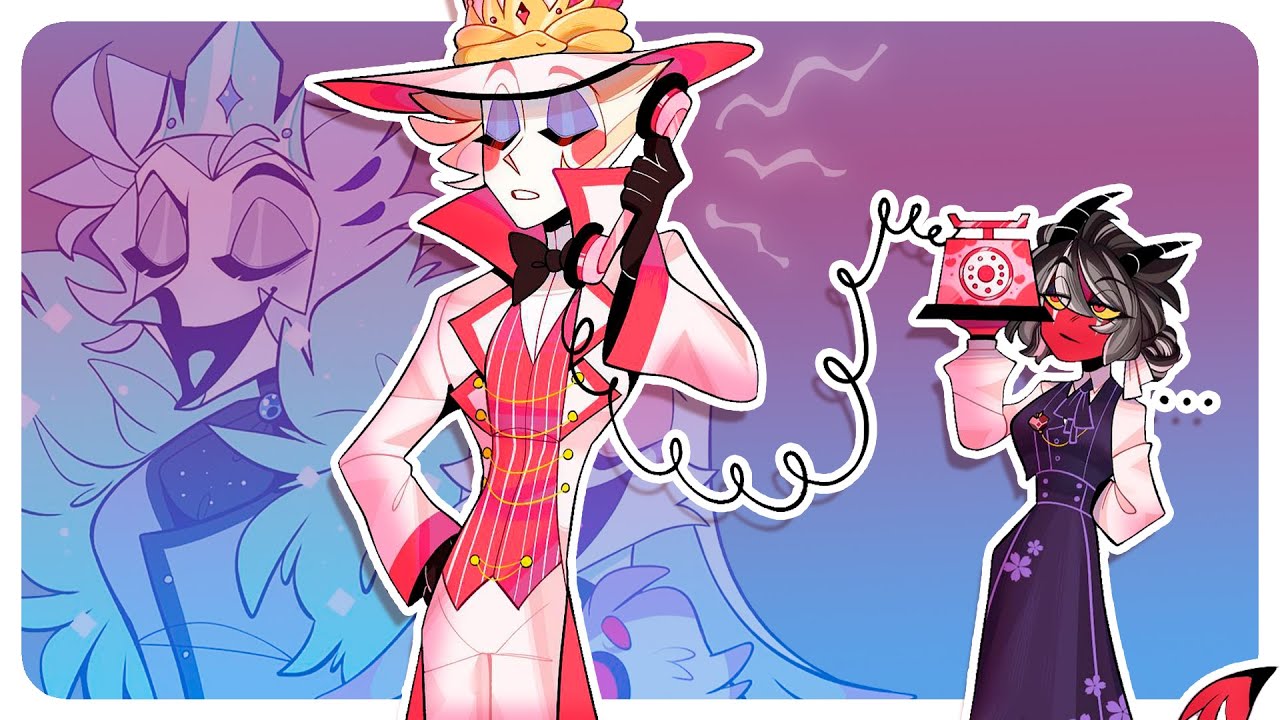 Lucifer & Raphael (Hazbin Hotel Comic Dub)