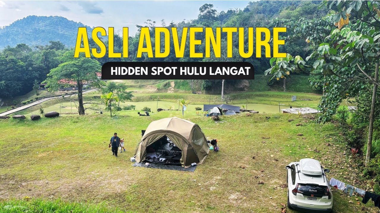 Camping Atas Bukit di Hulu Langat | Mancing Kolam Memang Padu | Asli Adventure