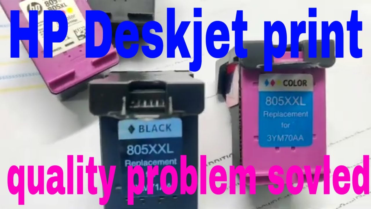 HP DeskJet 2330/2300/2332/2720/2721/2722/2723/2729/11210/1212 print quality problem solutions