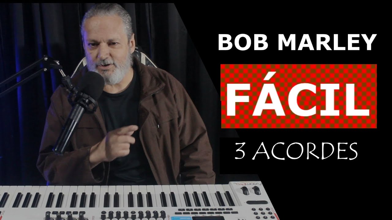 Música Fácil | Como Tocar Bob Marley - Three Little Birds | Aula Completa para Teclado Iniciantes