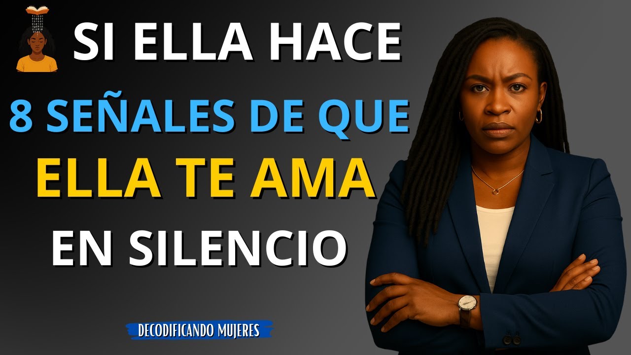 8 Señales de que Ella Te Ama en Silencio | Decodificando Mujeres