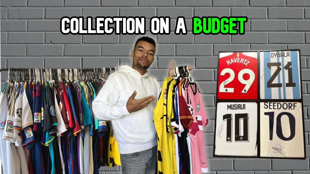 Football Shirt Collection on a Budget!