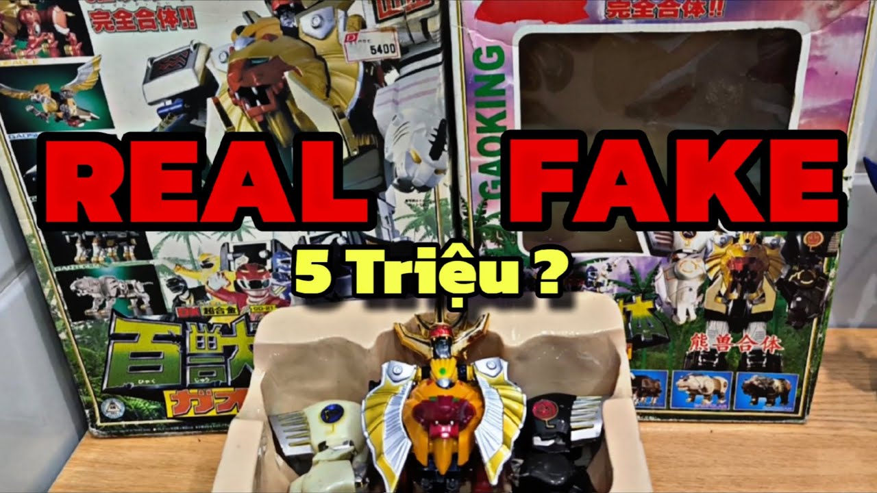 China F1 GaoKing – Bản Fake Huyền Thoại | So Sánh GaoKing Bandai & Đồ Chơi Hiếm Nhất Việt Nam