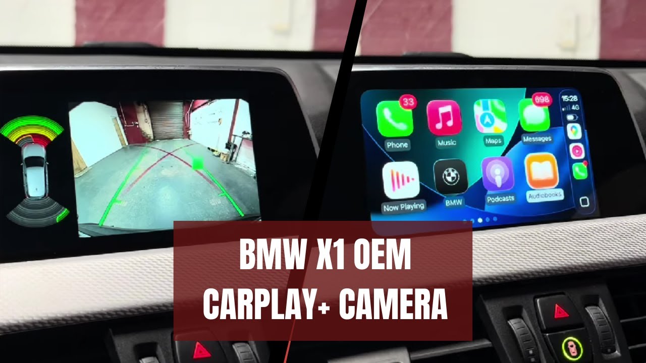 BMW X1 F48 с модернизированной камерой заднего вида, CarPlay, беспроводным доступом в салон и нав...