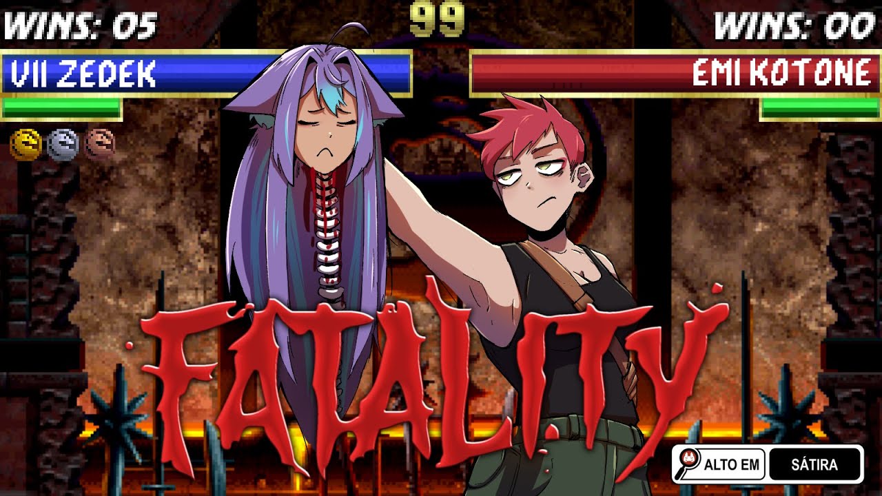Vii Zedek  FOI BRUTAL contra a Emi Kotone (ACABOU💀)