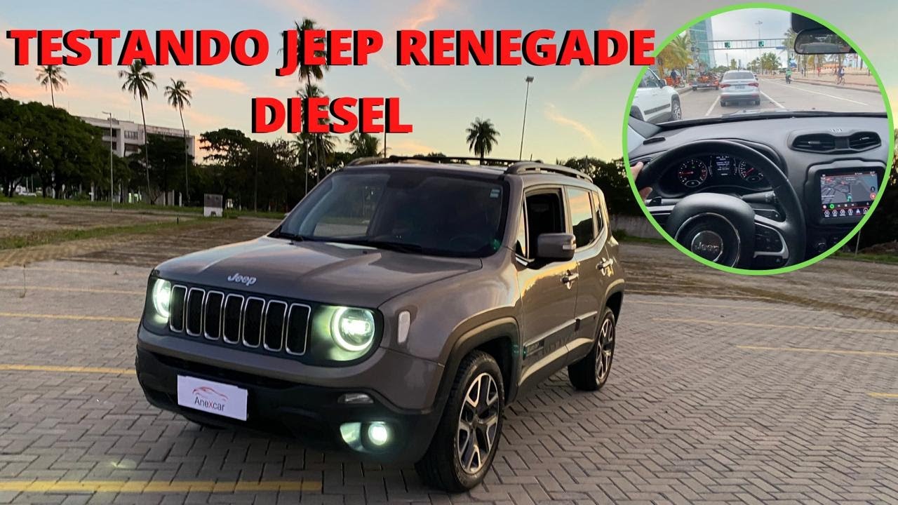 Avaliação Jeep Renegade Longitude versão a Diesel. Ainda vale a pena? É econômico? Anda bem?