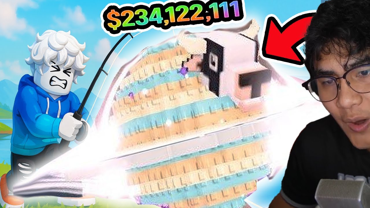 NAGSAYANG NG ROBUX sa ROBLOX FISH A BRAINROT