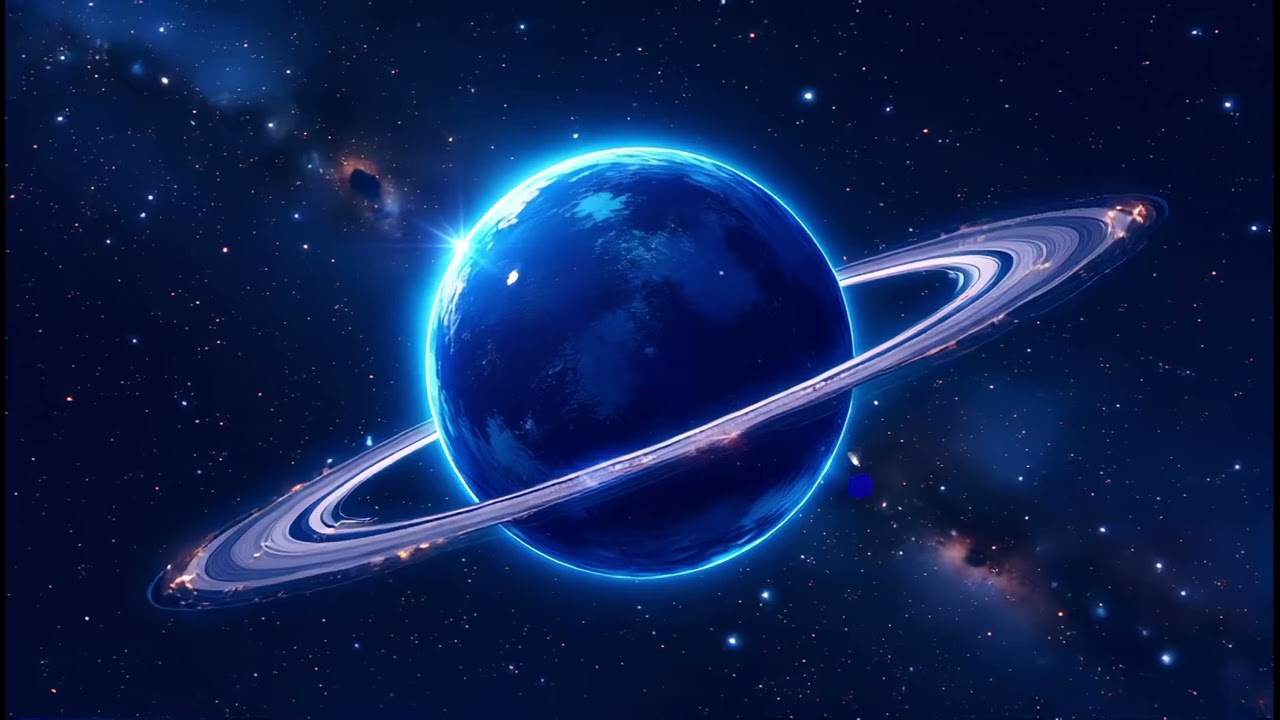 Scifi Rpg animated map _ the blue planet, scifi vttrpg map, starfinder ships battle map