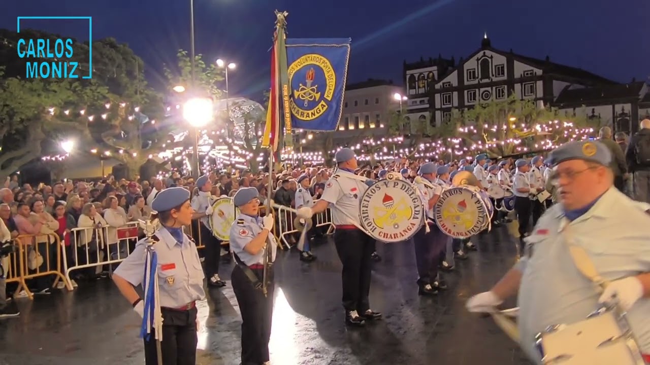 Charanga dos Bombeiros Voluntários PDL  prestam Homenagem ao Santo Cristo dos Milagres 2025