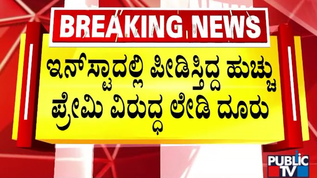ಇನ್‌ಸ್ಟಾದಲ್ಲಿ ನೋಡಿ ಯುವತಿಗೆ ಕಿರುಕುಳ..! | Bengaluru | Public TV