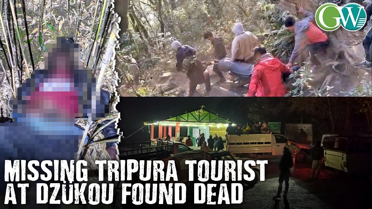 MISSING TRIPURA TOURIST AT DZÜKOU VALLEY FOUND DEAD; BODY FOUND NEAR RIVERSIDE