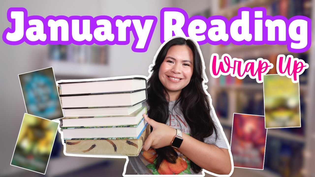 First Reading Wrap Up of 2026 📚 I read 6 books in the month of January, book slump & birthday month