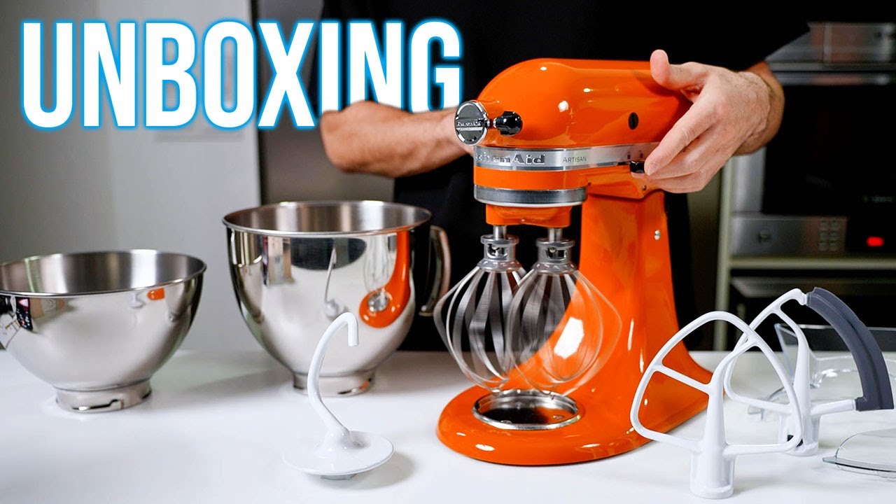NEW KitchenAid Artisan Stand Mixer | UNBOXING