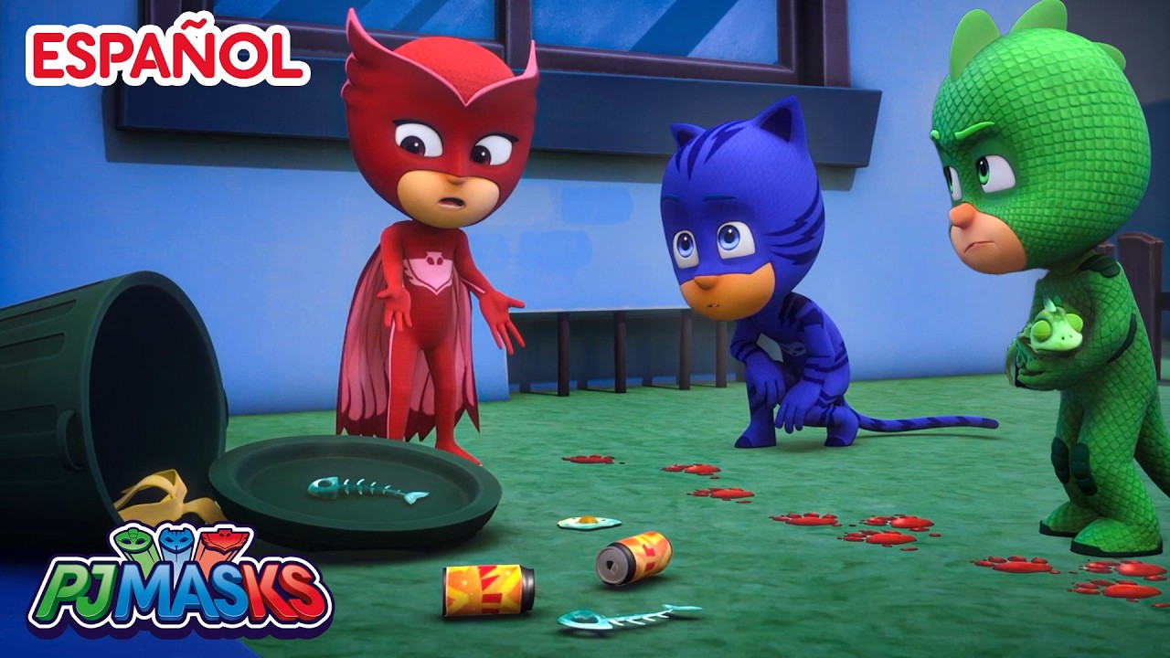 El Robo del Reptil 🦎 PJ Masks en Espa&ntilde;ol episodios completos | Dibujos Animados