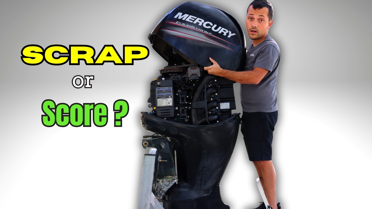 I Flipped a Free sunken boat motor into my wife’s dream Vacation