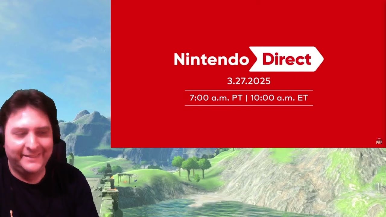 VicHD Nintendo Direct Reaction 03.27.2025