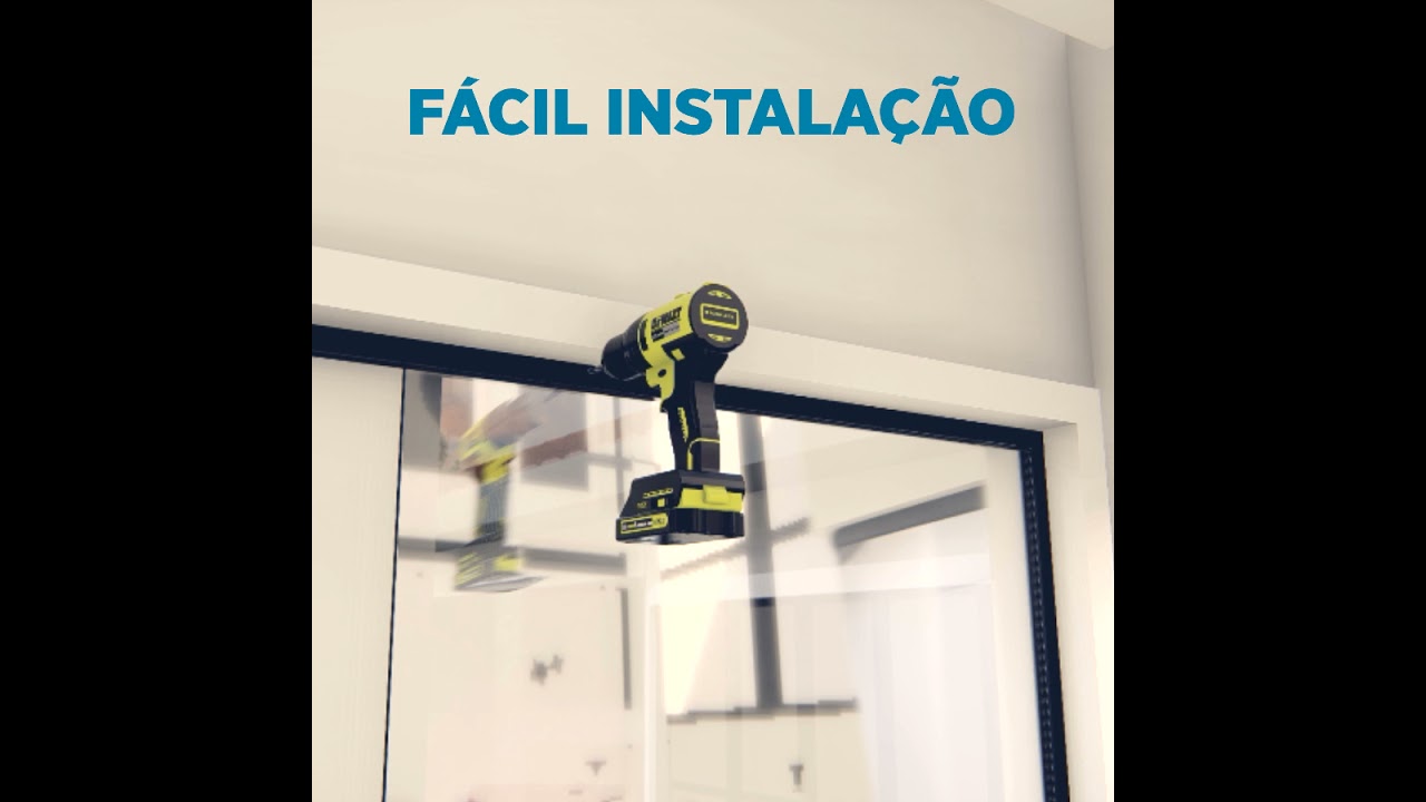 Sistema de mola para portas Slide Back