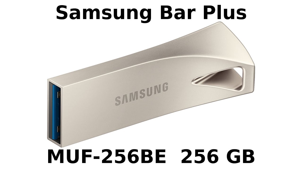 Флеш-диск USB Samsung Bar Plus MUF-256BE 256GB (MUF-256BE3, MUF-256BE4)