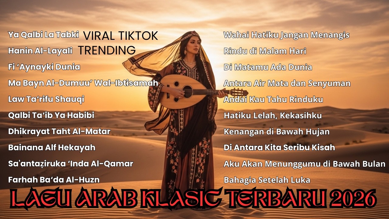 Lagu Arabic Souns Viral 2026 🌙 Arabic Song Hits Lagu Arab TikTok Terbaru Full Playlist
