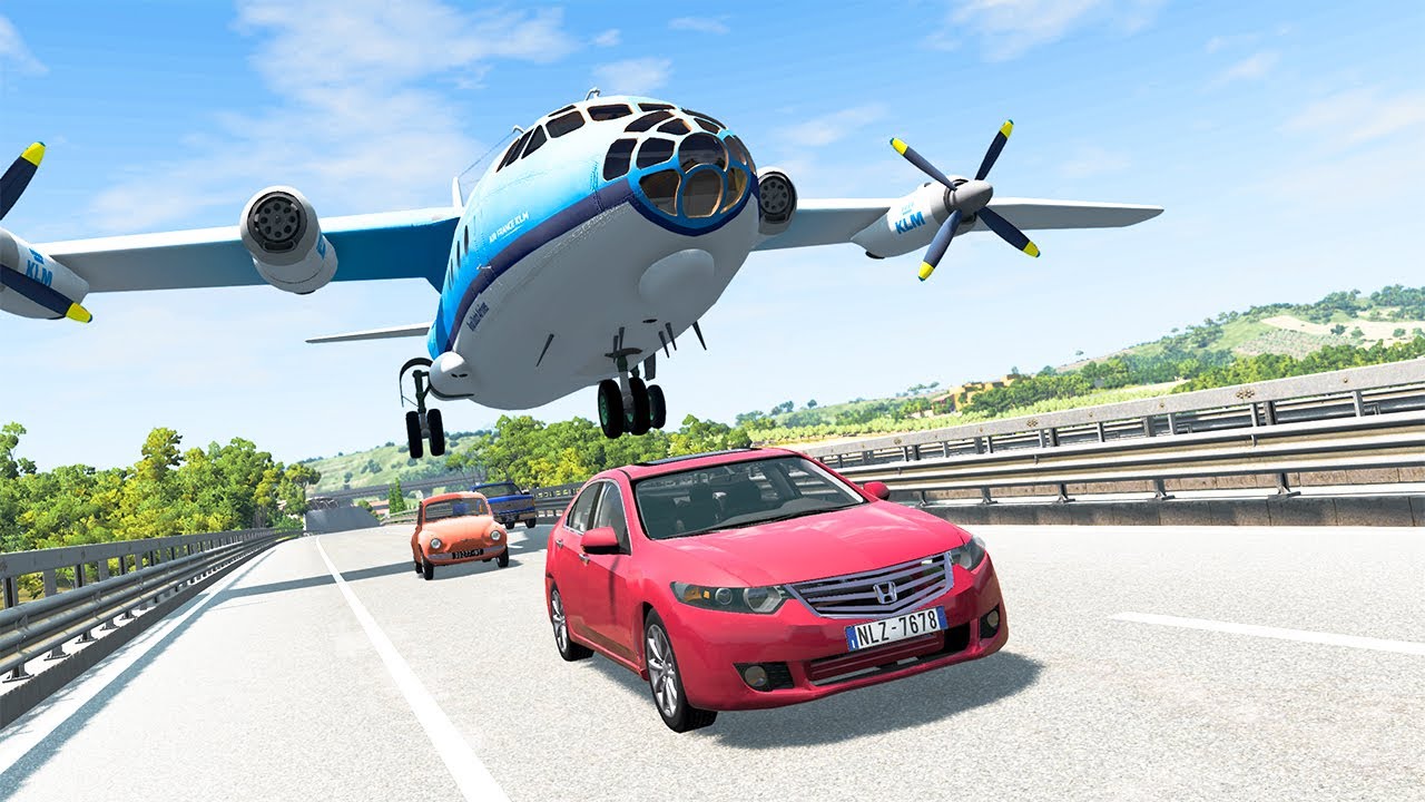 Airplane Crashes #26 - BeamNG DRIVE | SmashChan