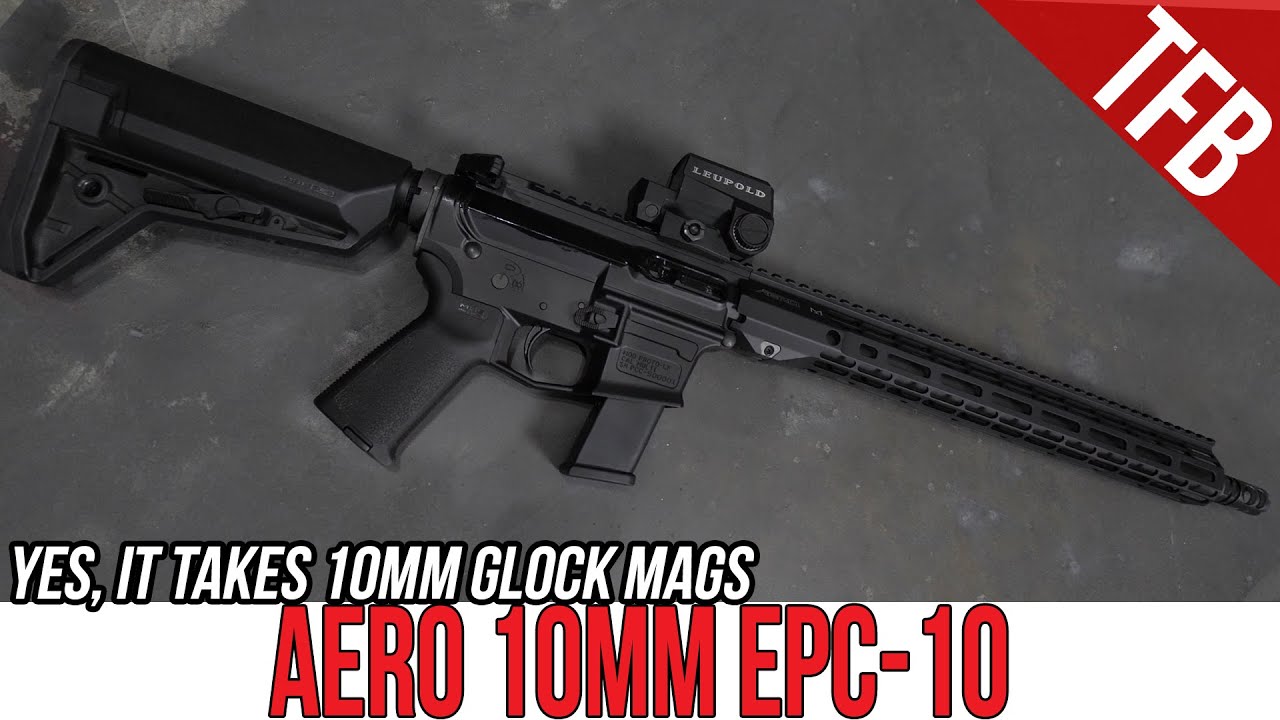 Новая винтовка Glock AR-15 калибра 10 мм от Aero: EPC-10